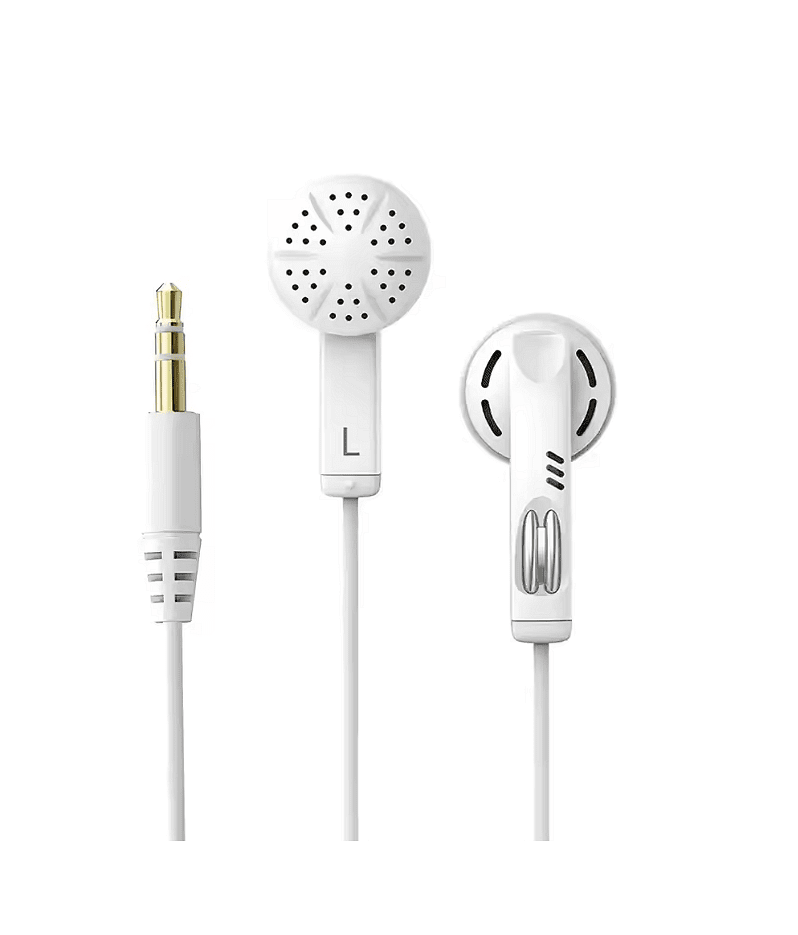 FiiO JF11 Single Dynamic Driver Earbuds - White (No Mic)