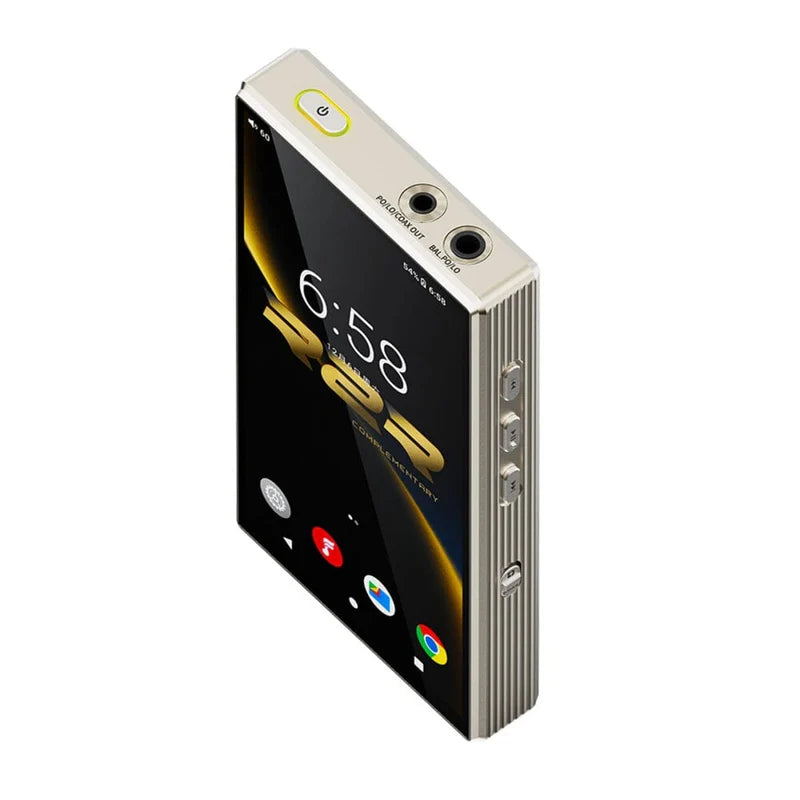 FiiO M33 R2R Portable Music Player Gold – 24bit Discrete R2R Android 13 DAP