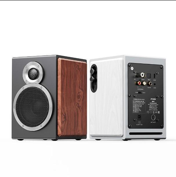 Fiio SA1 High-Fidelity Desktop Active Speaker | Bluetooth 5.4 LDAC | Phono Preamp | 31-Band PEQ EU Version