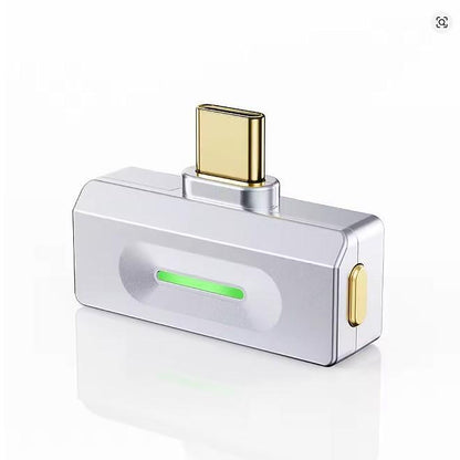 FiiO Air Link High-Resolution Bluetooth 6.0 USB-C Transmitter with QCC5181, LDAC & aptX Lossless, Silver