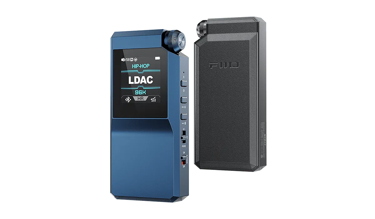 FiiO BTR17 Portable Bluetooth DAC & Headphone Amplifier - Blue