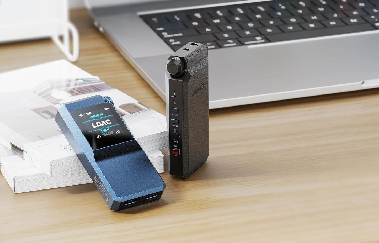 FiiO BTR17 Portable Bluetooth DAC & Headphone Amplifier - Blue