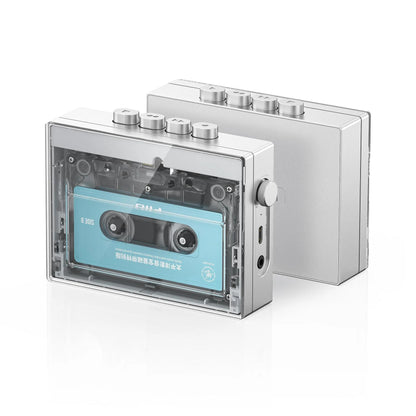 FiiO CP13 Transparent – Portable Stereo Cassette Player with USB DAC, JRC5532 Op-Amp, 13H Battery, Aluminum Body