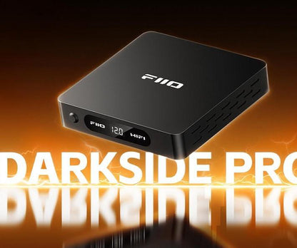 FiiO DARKSIDE PRO BLACK – Low-Noise Regulated Linear Power Supply, 75W Toroidal Transformer, 12V/15V Dual Output, 3A