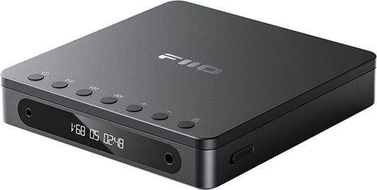 FiiO DM13 – Portable CD Player with Bluetooth 5.1, Multi-Format Support, Dual 3.5mm/4.4mm Output, 1000mAh Battery, Black