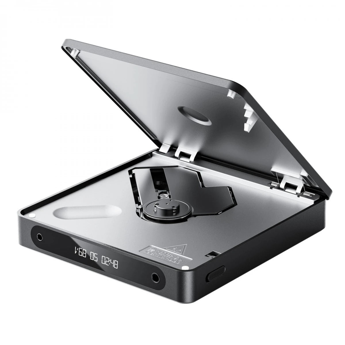 FiiO DM13 – Portable CD Player with Bluetooth 5.1, Multi-Format Support, Dual 3.5mm/4.4mm Output, 1000mAh Battery, Black