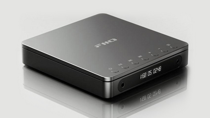 FiiO DM13 – Portable CD Player with Bluetooth 5.1, Multi-Format Support, Dual 3.5mm/4.4mm Output, 1000mAh Battery, Black