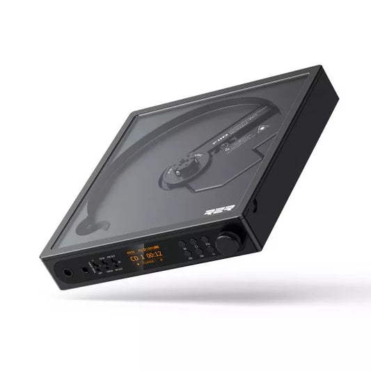 FiiO DM15 R2R Portable CD Player with 24-Bit Fully Differential R2R DAC, USB DAC, Bluetooth 5.4 & USB CD Ripping, Black AVAILABLE