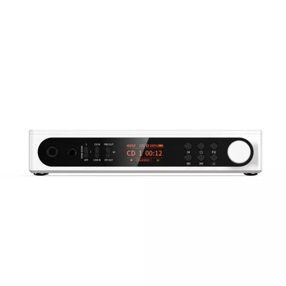 FiiO DM15 R2R Portable CD Player with 24-Bit Fully Differential R2R DAC, USB DAC, Bluetooth 5.4 & USB CD Ripping, White