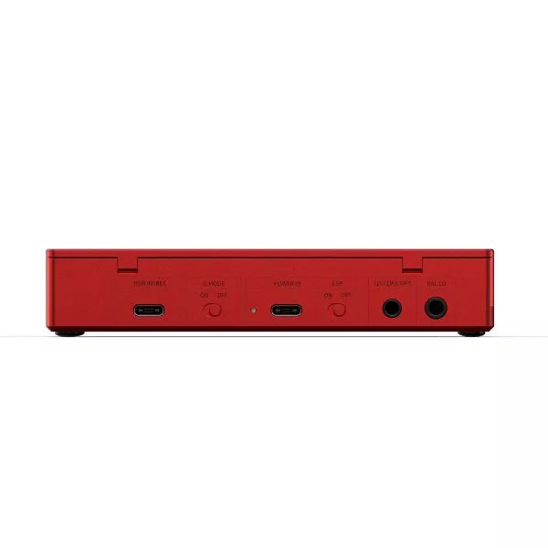 FiiO DM15 R2R Portable CD Player with 24-Bit Fully Differential R2R DAC, USB DAC, Bluetooth 5.4 & USB CD Ripping, Red