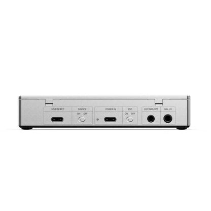 FiiO DM15 R2R Portable CD Player with 24-Bit Fully Differential R2R DAC, USB DAC, Bluetooth 5.4 & USB CD Ripping, Silver