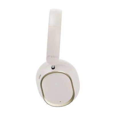 FiiO EH13 White – Bluetooth Noise Cancelling Over-Ear Headphones, 40mm Sapphire Diaphragm, LDAC Hi-Res, -42dB ANC, 75H Battery