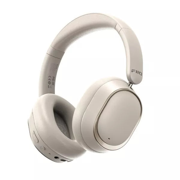 FiiO EH13 White – Bluetooth Noise Cancelling Over-Ear Headphones, 40mm Sapphire Diaphragm, LDAC Hi-Res, -42dB ANC, 75H Battery