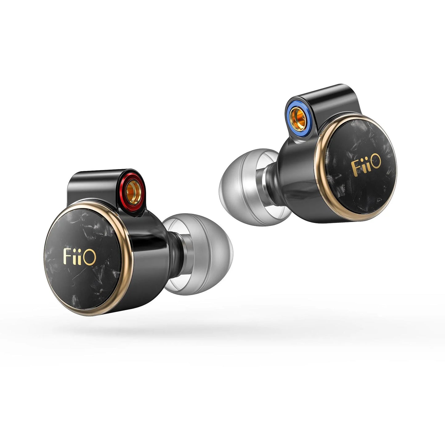 FiiO FD3 Pro – 12mm DLC Dynamic Driver In-Ear Monitor with Silver-Plated Cable & Interchangeable Plugs | Black
