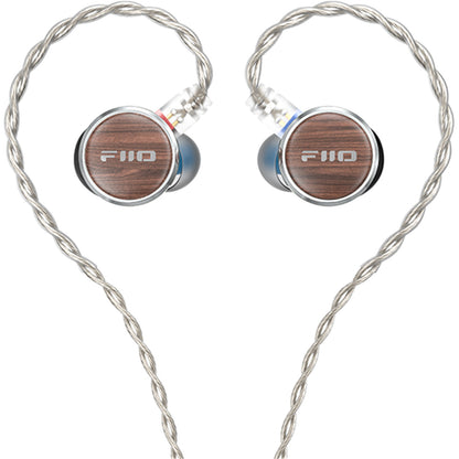 FiiO FP3 TC Planar In-Ear Monitors with Built-in DAC - Black Walnut
