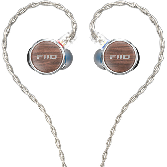 FiiO FP3 TC Planar In-Ear Monitors with Built-in DAC - Black Walnut