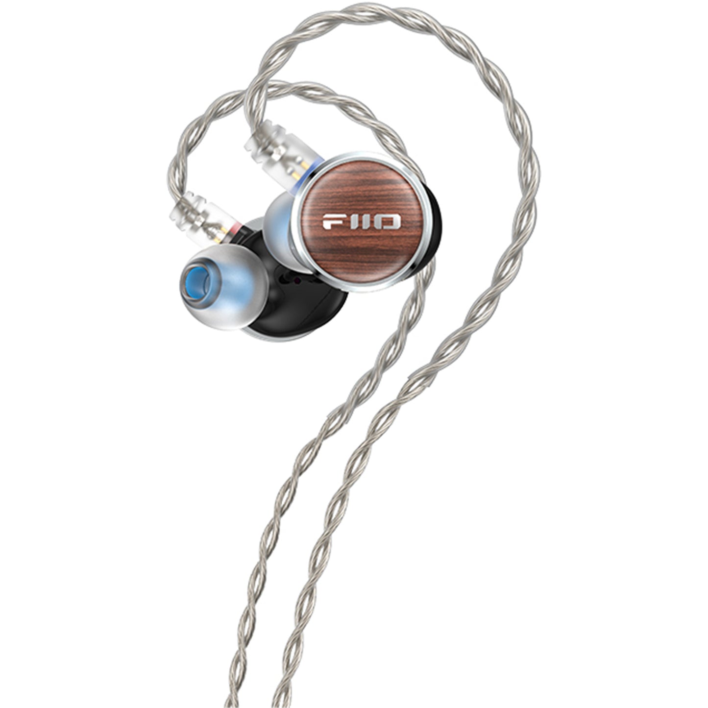 FiiO FP3 TC Planar In-Ear Monitors with Built-in DAC - Black Walnut