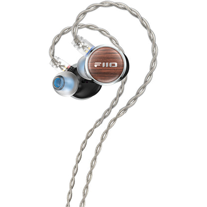 FiiO FP3 TC Planar In-Ear Monitors with Built-in DAC - Black Walnut