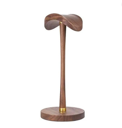 FiiO HS21 Walnut Solid Wood Headphone Stand – Premium HiFi Headset Holder