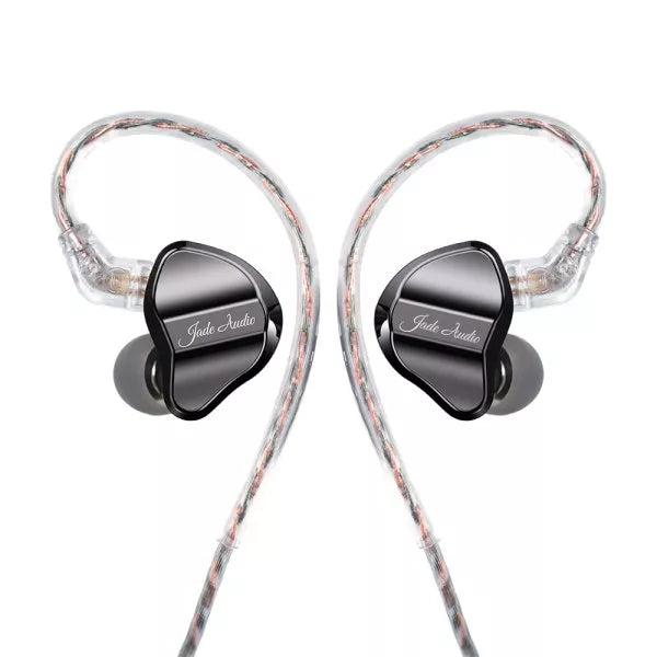 FiiO Jade Audio JD1 TC – Single Dynamic In-Ear Monitors, 10mm LCP Driver, Type-C, Built-in DSP, Hi-Res 96kHz/24bit, Black
