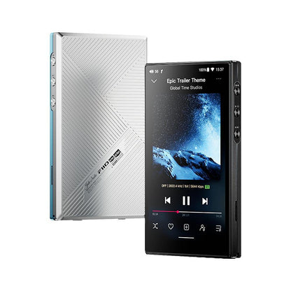 FiiO JadeAudio JM21 Portable Hi-Res Android 13 Music Player with Snapdragon 680, Dual CS43198 DAC & 700mW Balanced Output, Blue NEW 4+64 BATTERY CAPACITY 3100 mAh