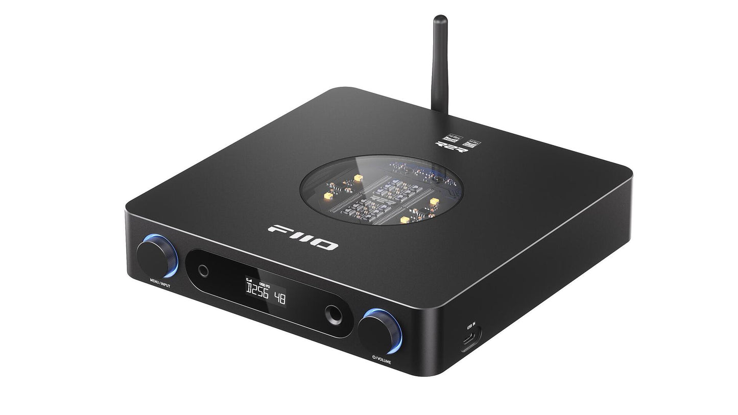 FiiO K13 R2R Desktop DAC & Headphone Amplifier | High-Resolution Bluetooth 5.4, LDAC, Dual Type-C, 2400mW Balanced Output, Black. AVAILABLE