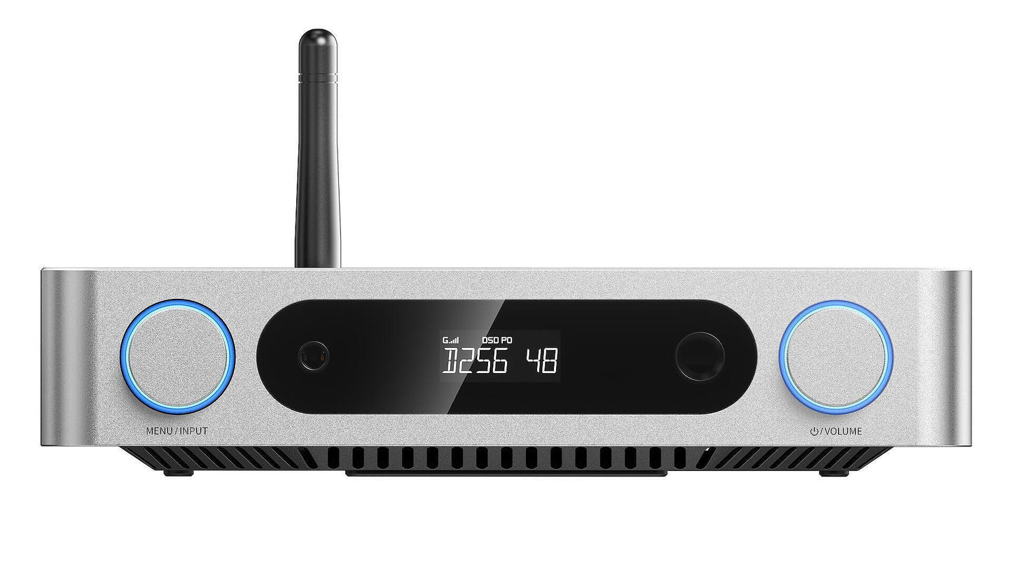 FiiO K13 R2R Desktop DAC & Headphone Amplifier | High-Resolution Bluetooth 5.4, LDAC, Dual Type-C, 2400mW Balanced Output, Silver