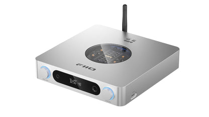 FiiO K13 R2R Desktop DAC & Headphone Amplifier | High-Resolution Bluetooth 5.4, LDAC, Dual Type-C, 2400mW Balanced Output, Silver