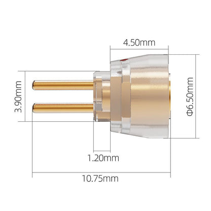Fiio  LC-78A MMCX-2pin adapter Semitransparent