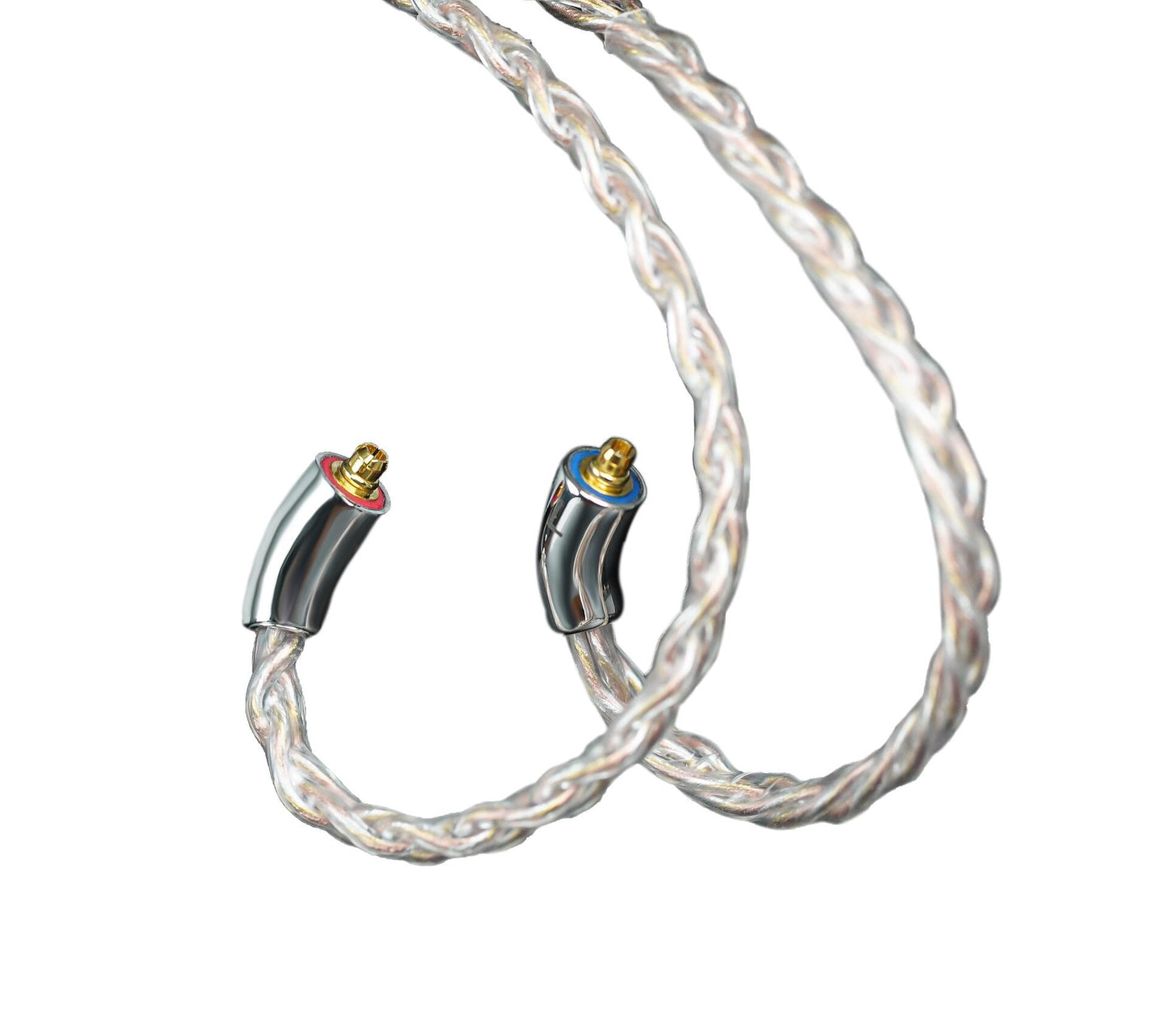 FiiO LC-RE Pro 2025 – Premium Hybrid MMCX Headphone Cable with Interchangeable Plugs (Gold-Silver-Copper, Type-C)