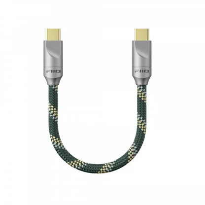 FiiO LINK-TC2M USB Type-C to Type-C Hi-Fi Audio & Charging Cable - 80cm