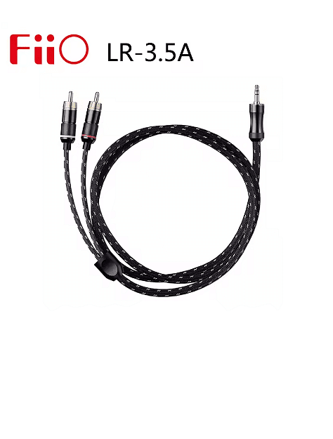FiiO LR-3.5A Dual RCA to 3.5mm Analog Audio Interconnect Cable
