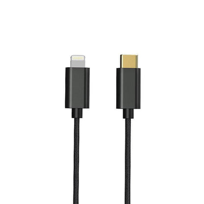 FiiO LT-LT2 (10 cm) Lightning to Type-C Adapter Cable for iOS & Mac – Digital Audio OTG Cable
