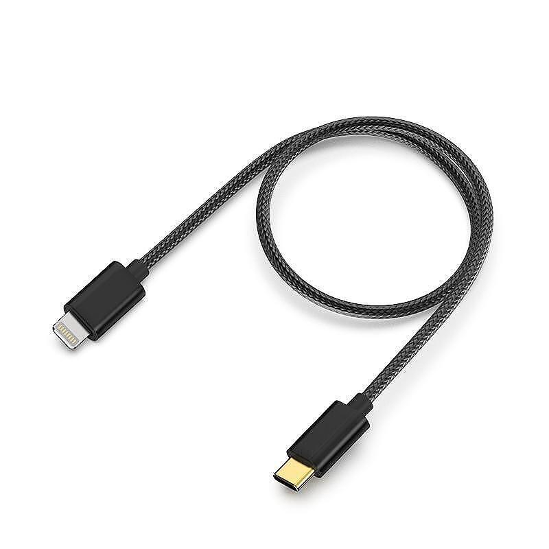 FiiO LT-LT2 (10 cm) Lightning to Type-C Adapter Cable for iOS & Mac – Digital Audio OTG Cable