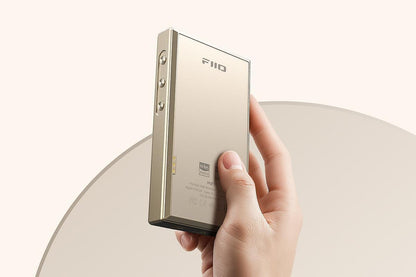 FiiO M21 High-Resolution Portable Lossless Music Player | Hi-Fi Audio Player, TITANIUM GOLD