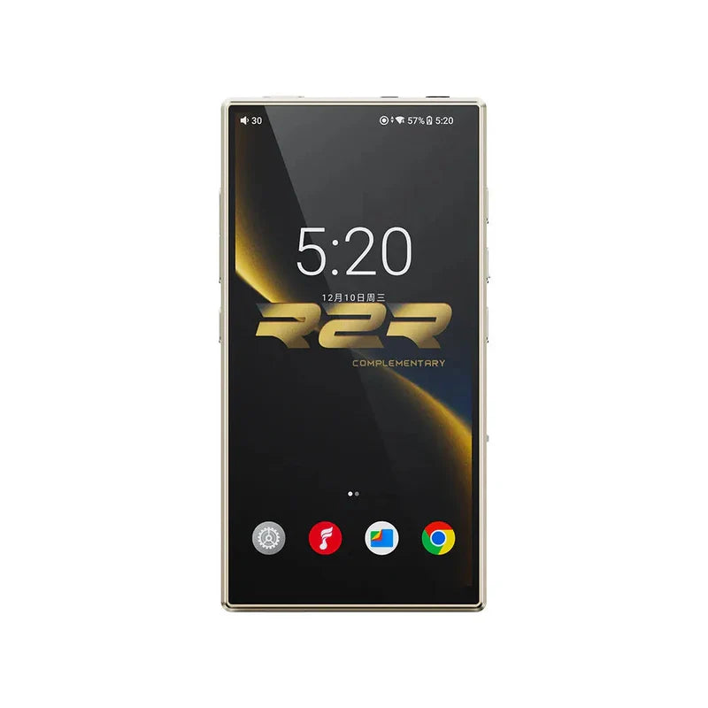 FiiO M33 R2R Portable Music Player Gold – 24bit Discrete R2R Android 13 DAP