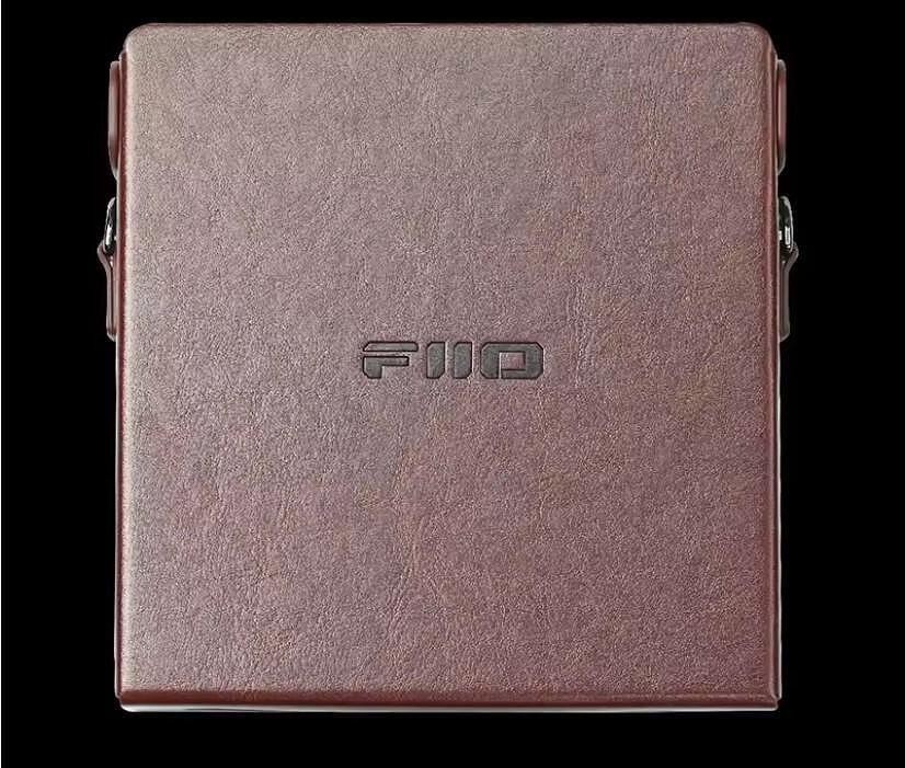 FiiO NEST DM15 PU Leather Protective Case with Shoulder Strap, Brown