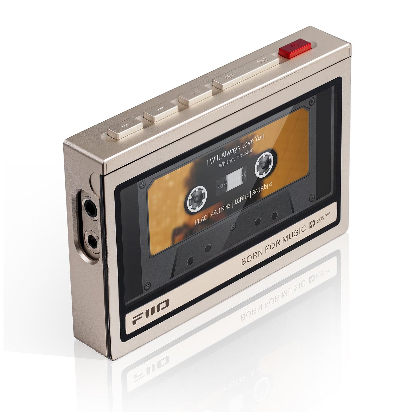 FiiO SK-M21C Protective Case | Retro Magnetic Tape Style Case for M21 Music Player
