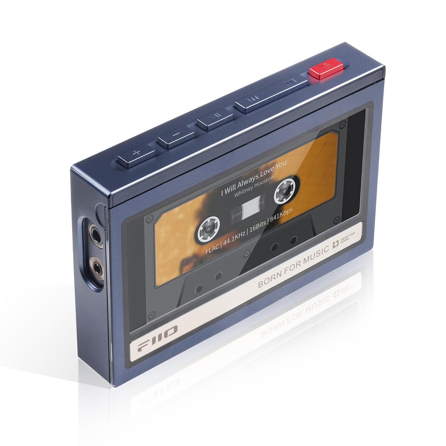 FiiO SK-M21C Protective Case | Retro Magnetic Tape Style Case for M21 Music Player