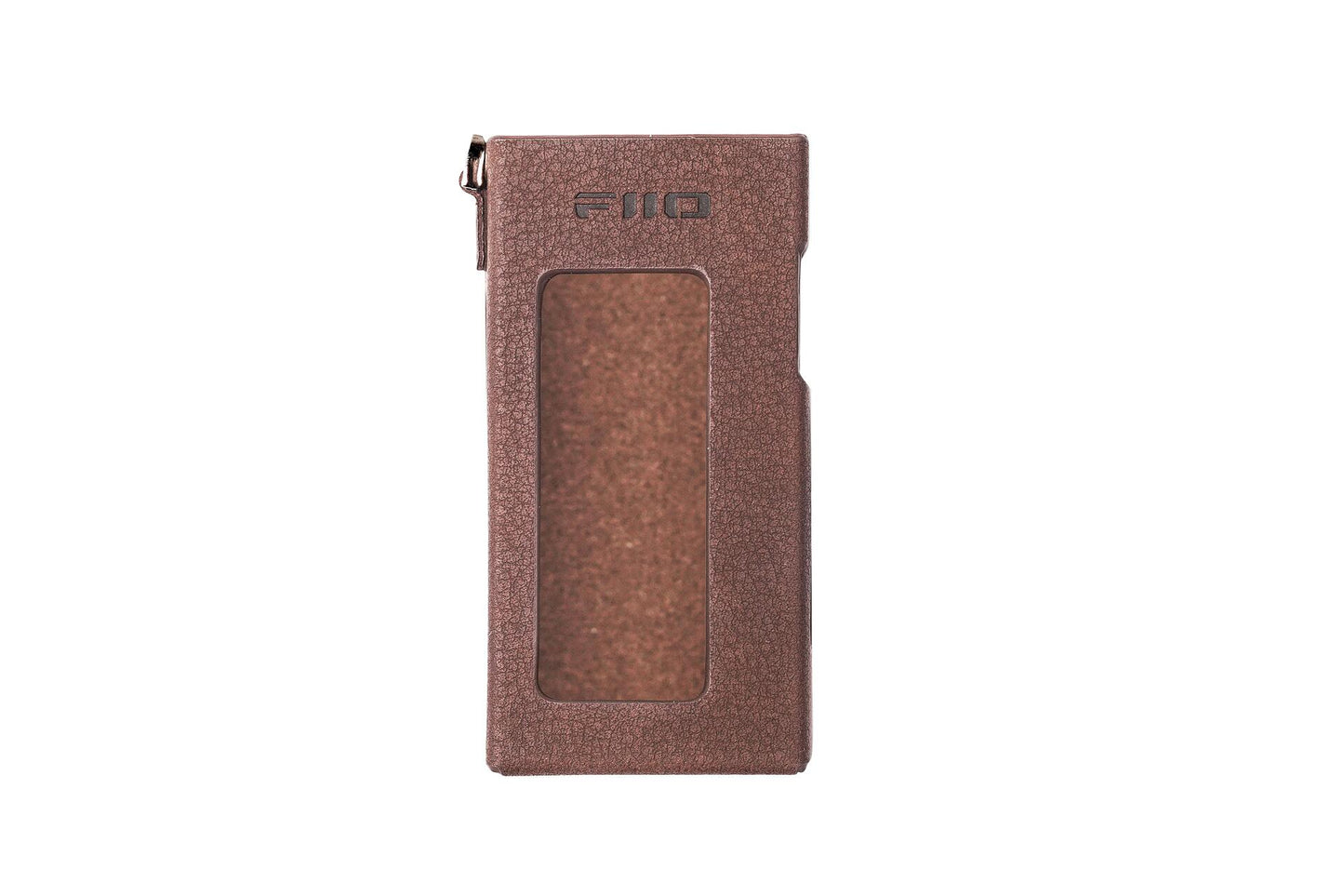 FiiO SK-RR11 Leatherette Case – Premium Brown & Orange PU Cover for Retro Players