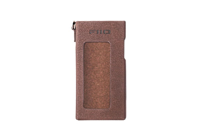 FiiO SK-RR11 Leatherette Case – Premium Brown & Orange PU Cover for Retro Players