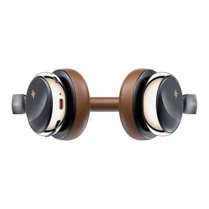 Fiio Snowsky Anytime On-Ear Bluetooth Noise Canceling Headphones – Retro Style, ANC, 58h Battery Life