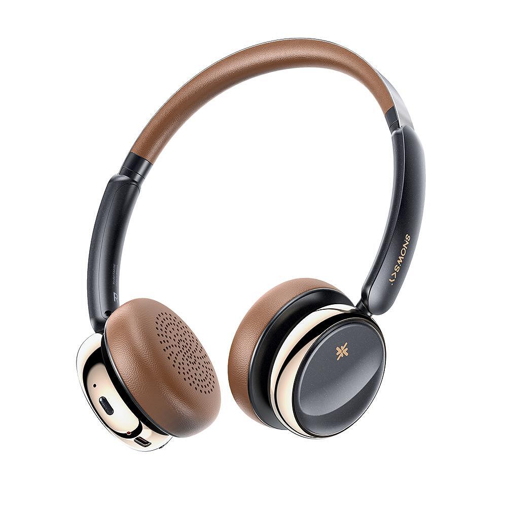 Fiio Snowsky Anytime On-Ear Bluetooth Noise Canceling Headphones – Retro Style, ANC, 58h Battery Life
