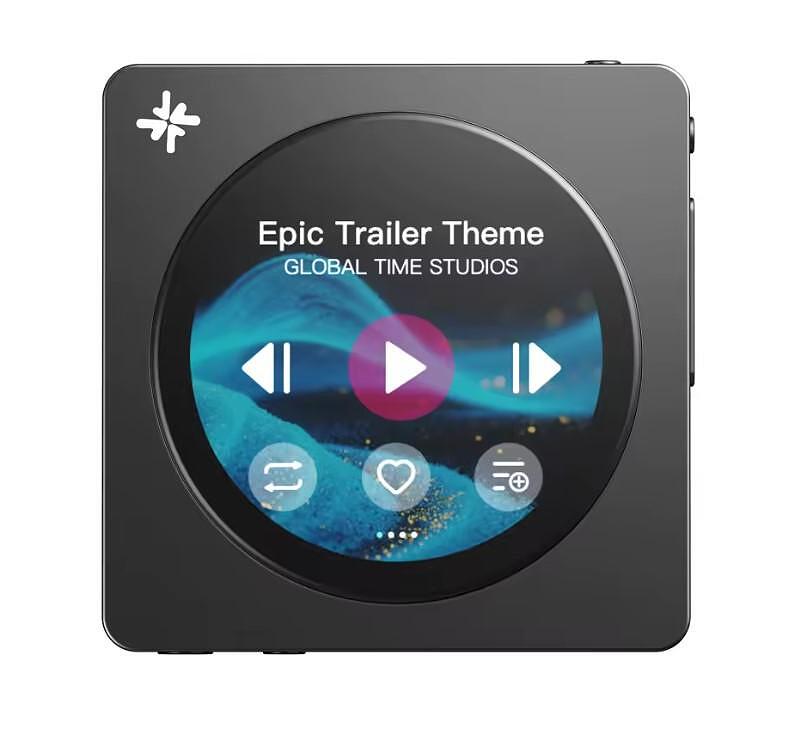 FiiO Snowsky DISC Portable Hi-Res Music Player with Bluetooth 5.4 LDAC, Wi-Fi, USB DAC & Coaxial Output, Black