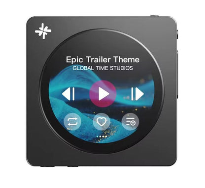 FiiO Snowsky DISC Portable Hi-Res Music Player with Bluetooth 5.4 LDAC, Wi-Fi, USB DAC & Coaxial Output, Black