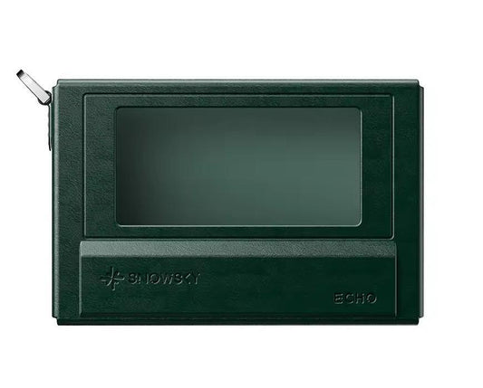 FiiO SNOWSKY NEST-ECHO – Official Leather Protective Case for ECHO, PU Leather, Magnetic Closure, Retro green