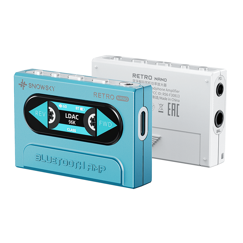 FiiO SNOWSKY Retro Nano Bluetooth 5.1 DAC & Headphone Amplifier