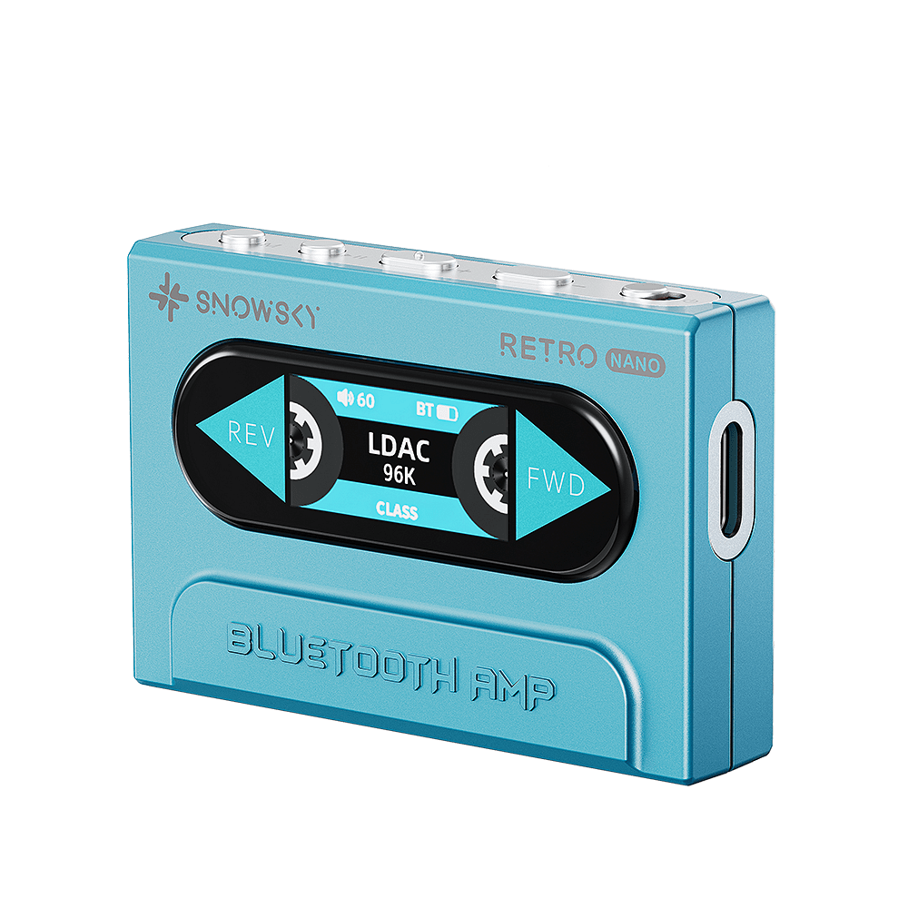 FiiO SNOWSKY Retro Nano Bluetooth 5.1 DAC & Headphone Amplifier