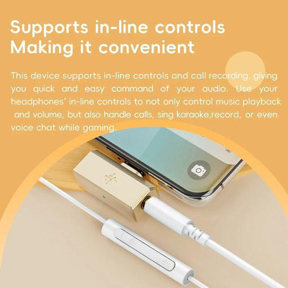 FiiO SNOWSKY TINY A SILVER – Portable USB DAC & Headphone Amplifier, 10-Band PEQ, PCM 384kHz/DSD256, 3.5mm + Type-C Charging