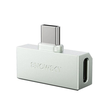 FiiO SNOWSKY TINY A SILVER – Portable USB DAC & Headphone Amplifier, 10-Band PEQ, PCM 384kHz/DSD256, 3.5mm + Type-C Charging
